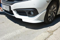 Honda Civic Sedan X 2016-2021 Ecken für Frontstoßstange (zum Lackieren) Foto 4