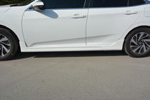 Honda Civic Sedan X 2016-2021 Seitenschweller (grundiert zum Lackieren) Foto 3