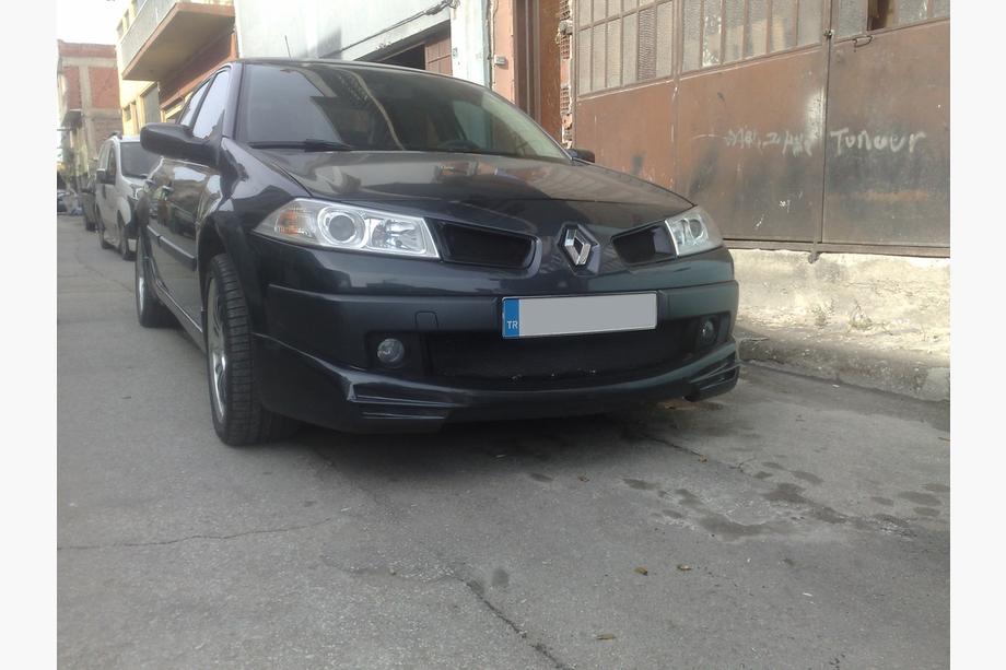 Renault Megane II 2004-2009 Frontstoßstangenlippe 2006-2009 (grundiert zum Lackieren) Image