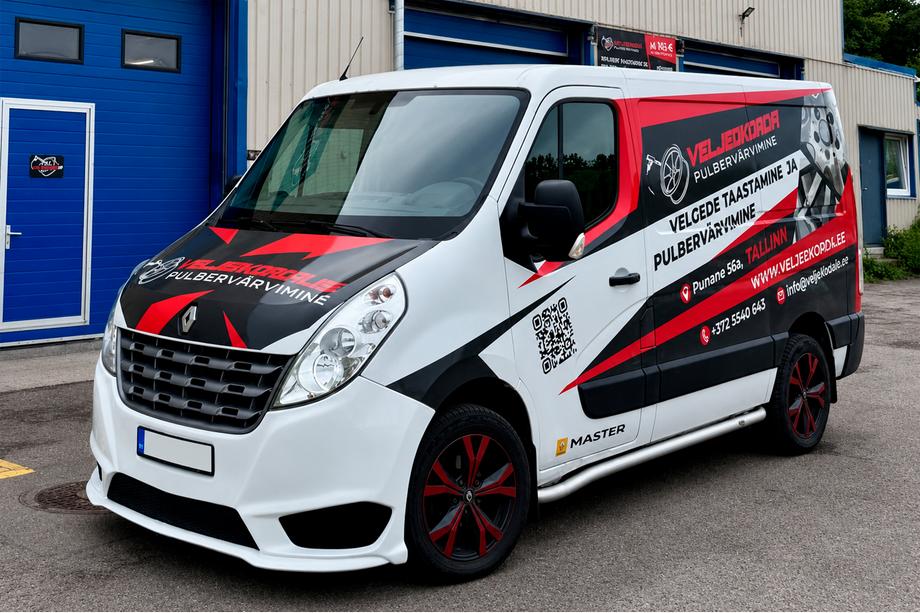 Renault Master 2011-2023 Frontstoßstange AMG (Aufsatz, grundiert) Image
