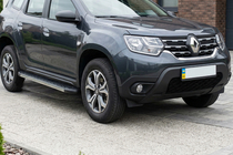 Renault Duster 2018-2024 Seitenschweller DURU (2 Stk, Aluminium) Foto 1