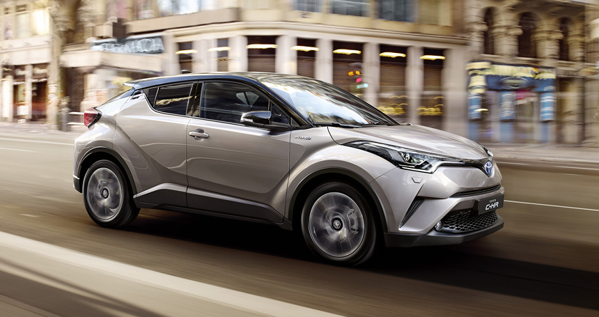 Kompakte urbane Crossover Toyota C-HR