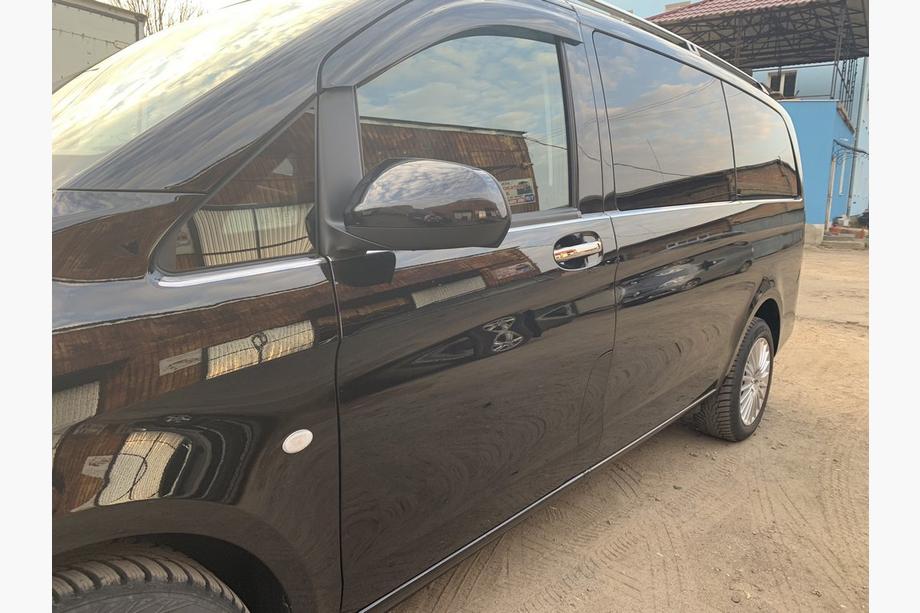 Mercedes Vito/V-class W447 2014- Edelstahl Fensterleisten unten über die gesamte Länge (8 Stk.) Carmos, L1, 1 Seitentür Foto 4
