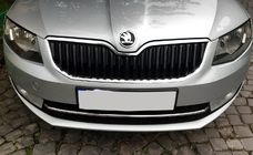Skoda Octavia III A7 2013-2019 Edelstahl Frontstoßstangenabdeckung 13-17 Foto 5