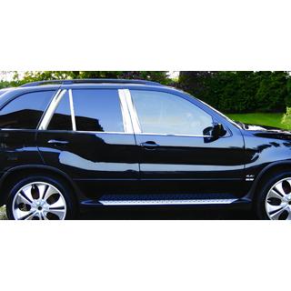 Edelstahl Türsäulen Zierleisten BMW X5 F15 2013-2018