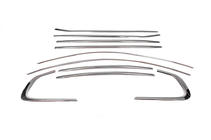 BMW X6 E71 2008–2014 Komplette Fensterumrandung Edelstahl (10-tlg.) Foto 2