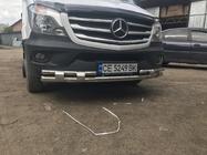 Mercedes Sprinter W906 2006–2018 Frontschutzbügel unten Shark (Edelstahl) 2013↗ Foto 5