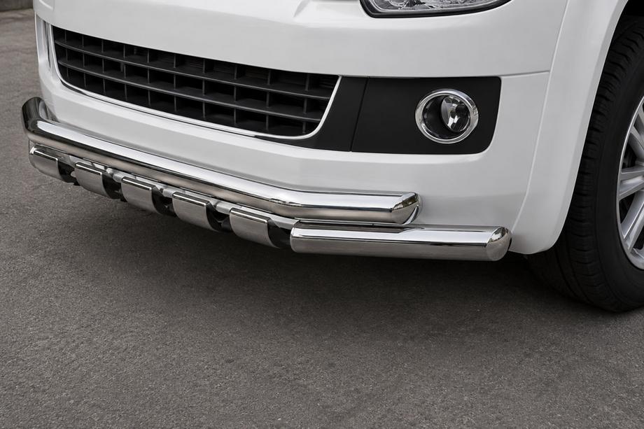 Volkswagen T5 Caravelle 2004-2010 Frontbügel ST015 (Edelstahl) Image