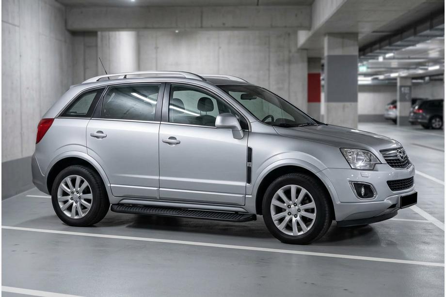 Opel Antara 2006-2017 Seitenschweller Tayga Black (2 Stk., Aluminium) 2016-2018 Image