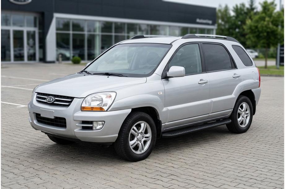 Kia Sportage 2004-2010 Seitenschweller Tayga Black (2 Stk., Aluminium) Image