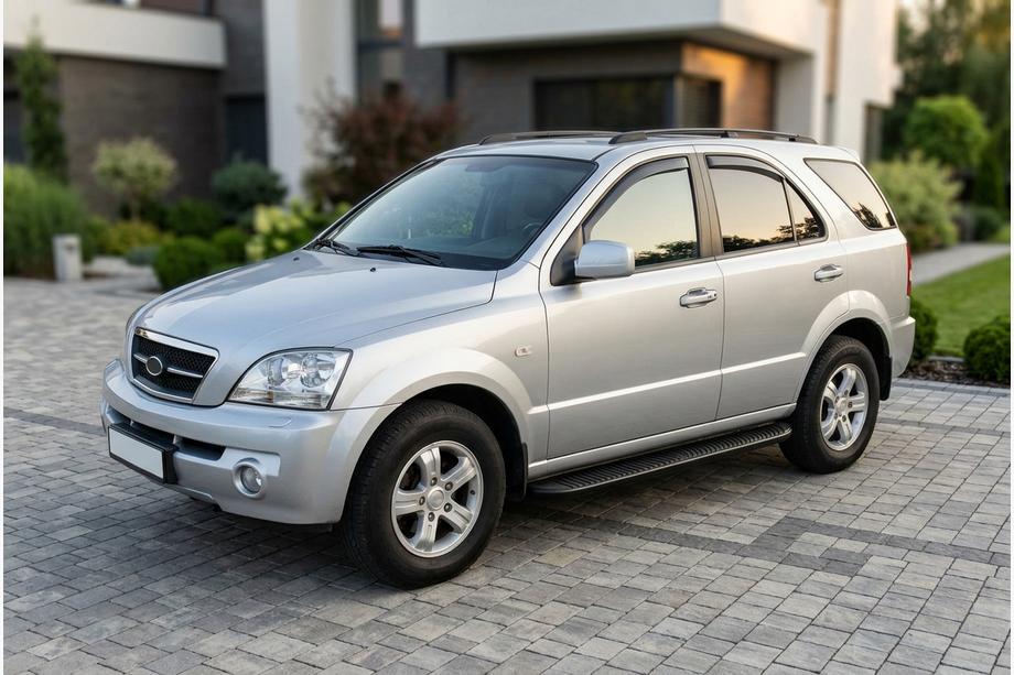Kia Sorento I BL 2002-2009 Seitenschweller Tayga Black (2 Stk., Aluminium) Image