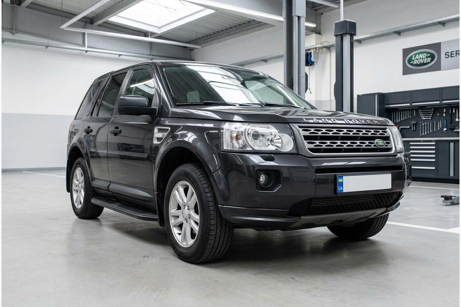 Land Rover Freelander II 2006–2014 Seitenschweller Tayga Black (2 Stk., Aluminium) Image