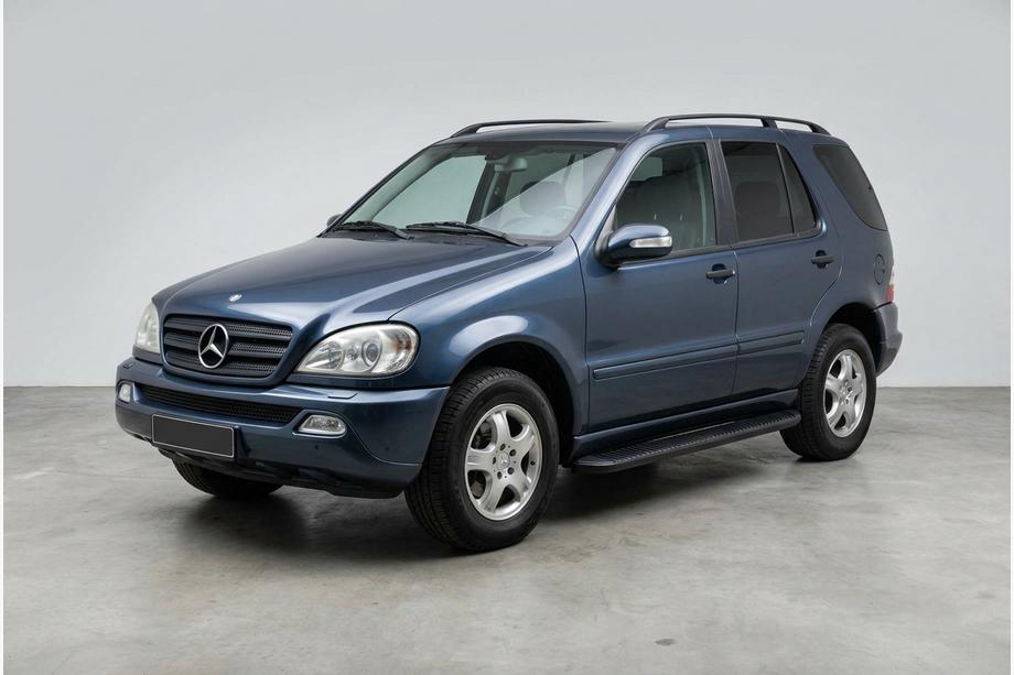 Mercedes ML W163 1997-2005 Seitenschweller Tayga Black (2 Stk., Aluminium) Image