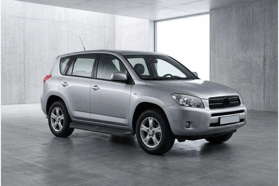 Toyota Rav 4 2006-2013 Seitenschweller Tayga Black (2 Stk., Aluminium) Image