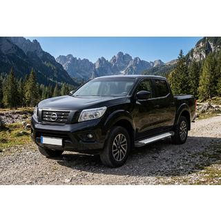 Trittbretter Allmond Grey (2 Stk., Alu) Nissan Navara/NP300 2016- Foto 1