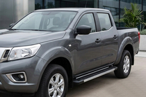 Nissan Navara/NP300 2016- Seitenschweller RedLine V1 (2 Stk., Alu) Foto 1