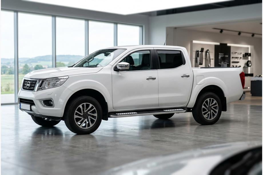Nissan Navara/NP300 2016- Seitenschweller Tayga V2 (2 Stk., Alu) Image