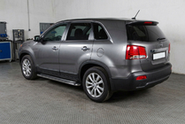 Kia Sorento II XM 2009-2014 Seitenschweller Maydos V2 (2 Stk., Aluminium & Edelstahl) 2013-2016 Foto 1