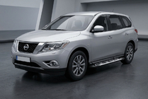 Nissan Pathfinder R52 2012-2021 Trittbretter Sunrise (2 Stk, Aluminium) Foto 1