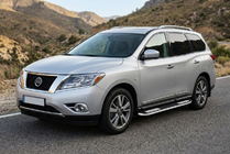 Nissan Pathfinder R52 2012-2021 Seitenschweller Tayga V2 (2 Stk, Aluminium) Foto 1