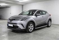 Toyota C-HR 2016-2023 Seitenschweller Tayga Grey (2 Stk., Alu) Foto 1