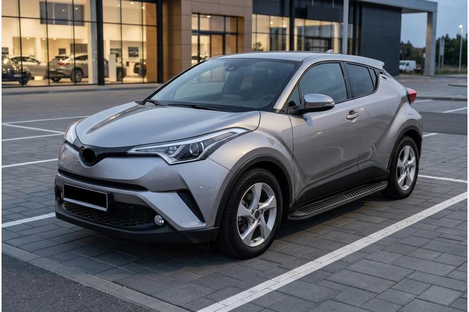 Toyota C-HR 2016-2023 Seitenschweller Tayga Black (2 Stk., Alu) Image