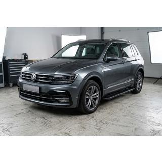 Trittbretter Allmond Black (2 Stk., Aluminium) Volkswagen Tiguan 2016-2023 Foto 1
