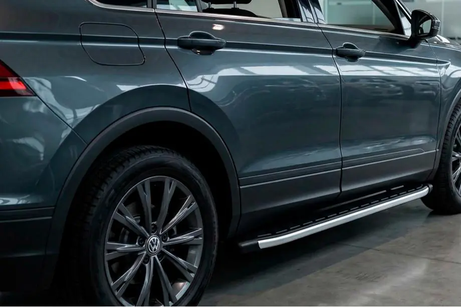 Volkswagen Tiguan 2016-2023 Seitenschweller Fullmond (2 Stk., Aluminium) Image