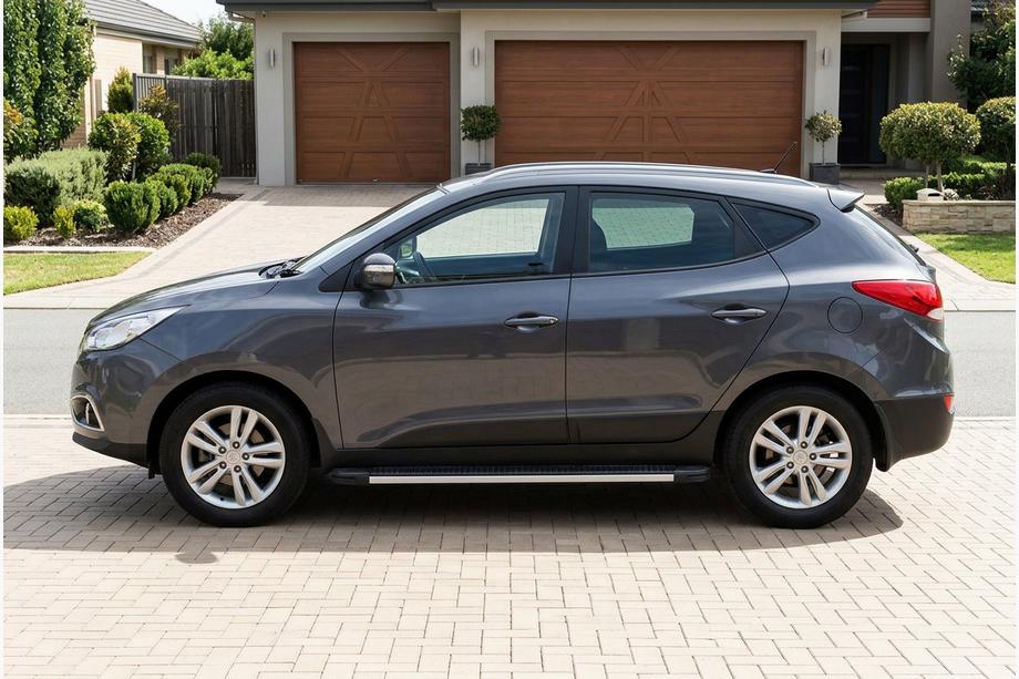 Hyundai IX-35 2010-2015 Seitenschweller Maya V1 (2 Stk., Aluminium) Image