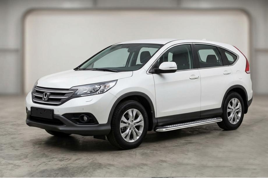 Honda CRV 2012-2016 Seitenschweller Maydos V2 (2 Stk., Aluminium & Edelstahl) Foto 1