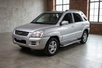 Kia Sportage 2004-2010 Seitenschweller Maydos V2 (2 Stk., Aluminium & Edelstahl) Foto 1