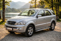 Kia Sorento I BL 2002-2009 Seitenschweller Maydos V2 (2 Stk., Aluminium & Edelstahl) Foto 1