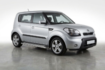 Kia Soul I 2008-2013 Seitenschweller Maydos V2 (2 Stk., Aluminium & Edelstahl) Foto 1
