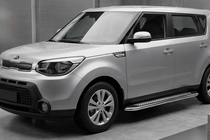 Kia Soul II 2013-2018 Seitenschweller Maydos V2 (2 Stk., Aluminium & Edelstahl) Foto 1