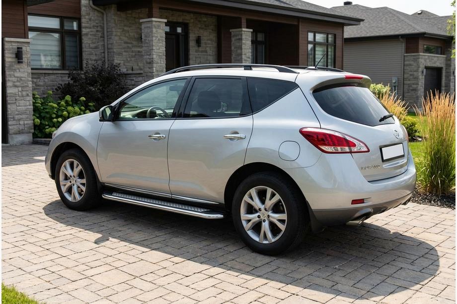 Nissan Murano 2008-2014 Seitenschweller Maydos V2 (2 Stk., Aluminium & Edelstahl) Foto 1