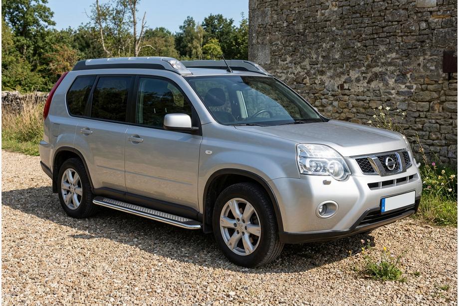 Nissan X-trail T31 2007-2014 Seitenschweller Maydos V2 (2 Stk., Aluminium & Edelstahl) Foto 1