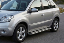 Renault Koleos 2008-2016 Seitenschweller Maydos V2 (2 Stk., Aluminium & Edelstahl) Foto 1