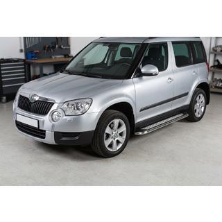 Seitenschweller Maydos V2 (2 Stk., Aluminium & Edelstahl) Skoda Yeti 2009-2017 Foto 1