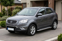 SsangYong Korando 2010-2019 Seitenschweller Maydos V2 (2 Stk., Aluminium & Edelstahl) Foto 1