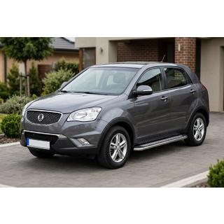 Seitenschweller Maydos V2 (2 Stk., Aluminium & Edelstahl) SsangYong Korando 2010-2019 Foto 1