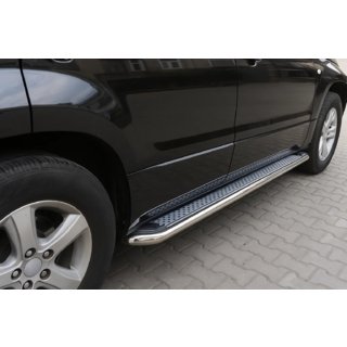 Seitenschweller Maydos V2 (2 Stk., Aluminium & Edelstahl) Suzuki Grand Vitara 2005-2017 Foto 1
