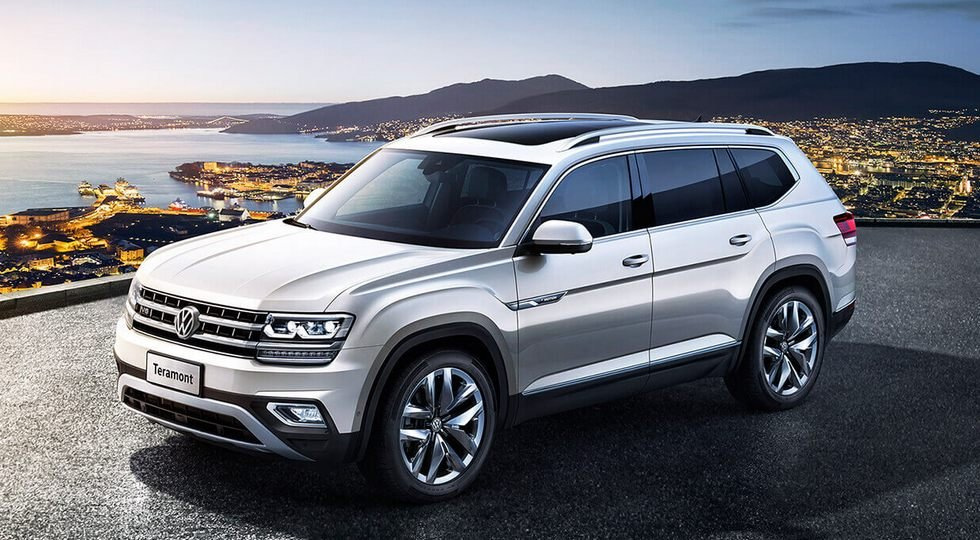 Übersicht eines SUV Volkswagen Teramont