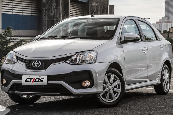 Überblick über das Budget-Limousine Toyota Etios