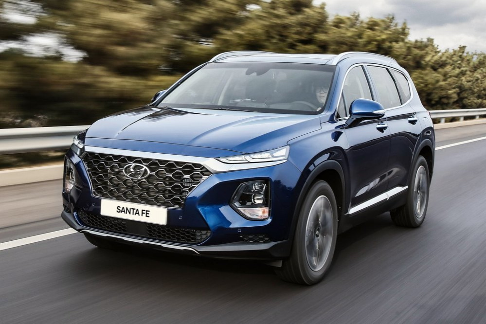 Übersicht Hyundai Santa Fe 2019-Modelljahr