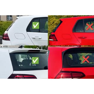 Niken Heckspoiler (HB, zum Lackieren) Volkswagen Golf 7/E-Golf 2012-2020 Foto 3