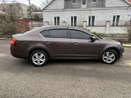Skoda Octavia III A7 2013-2019 Windabweiser mit Chromleiste LiftBack (4 Stk, Niken) Foto 4