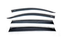 Volkswagen Tiguan 2016-2023 Windabweiser mit Chromleiste (4 Stk., Niken) Foto 1