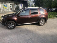 Dacia Duster 2008-2018 Windabweiser mit Chromleiste (4 Stk, Niken) Foto 1