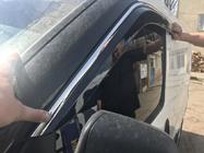Fiat Doblo II 2010-2022 Windabweiser mit Chromleiste (4 Stk, Niken) Foto 7