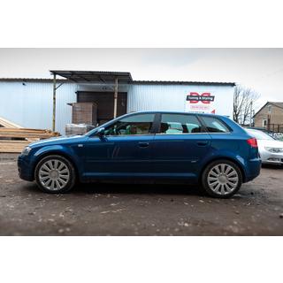 Untere Fensterleisten Edelstahl Audi A3 2003-2012 Foto 2